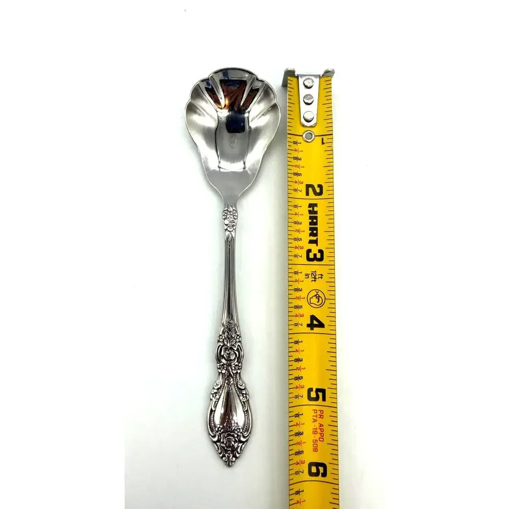 Oneida OCO Wordsworth Stainless Steel Sugar Serving Spoon